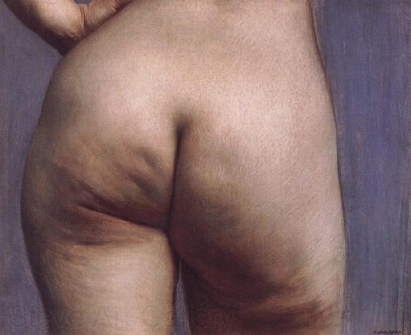 Felix Vallotton Study of Buttocks Norge oil painting art